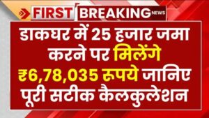 Post Office Scheme For Middle class : 2 लाख की FD से पाएं ₹2,89,990, देखें 5 साल की पूरी सटीक कैलकुलेश