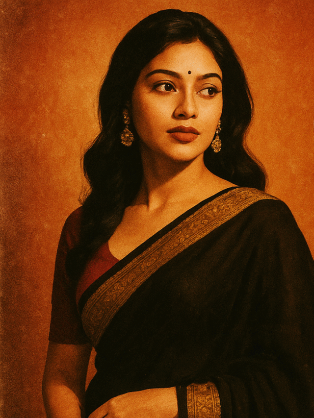 Gemini AI Saree Trend Viral | Retro Bollywood Style with AI Saree Selfies